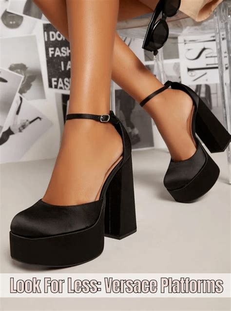 versace block heels dupe|versace heels dupe.